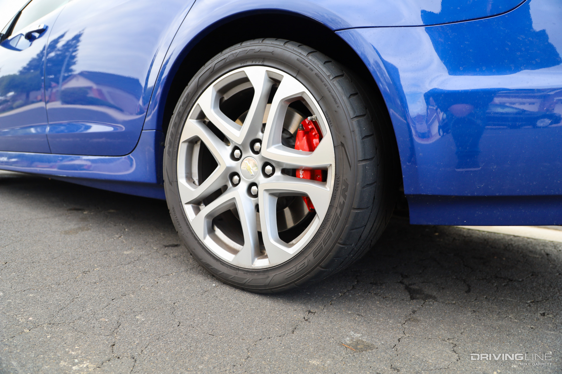 Chevy SS on Nitto NT555 G2 tires