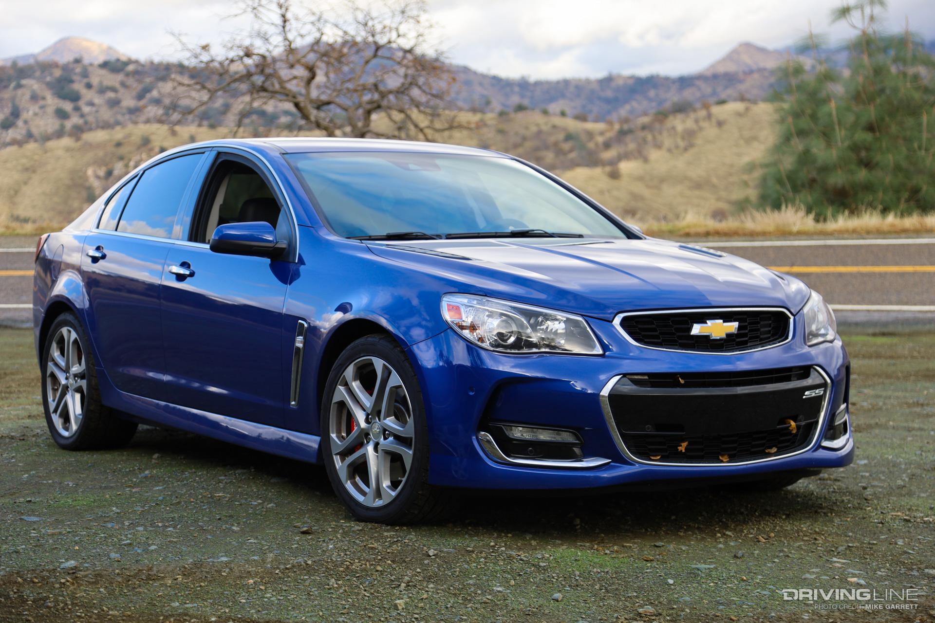 2016 Chevy SS Front Blue