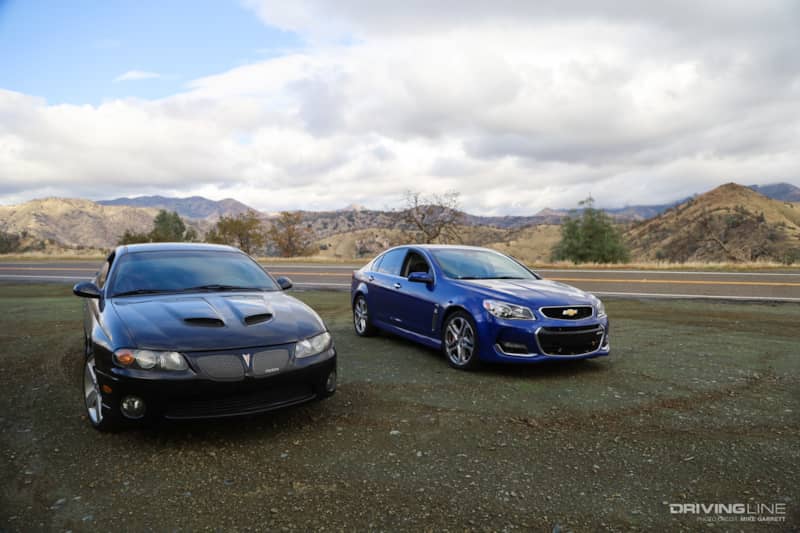 2006 Pontiac GTO 2016 Chevy SS