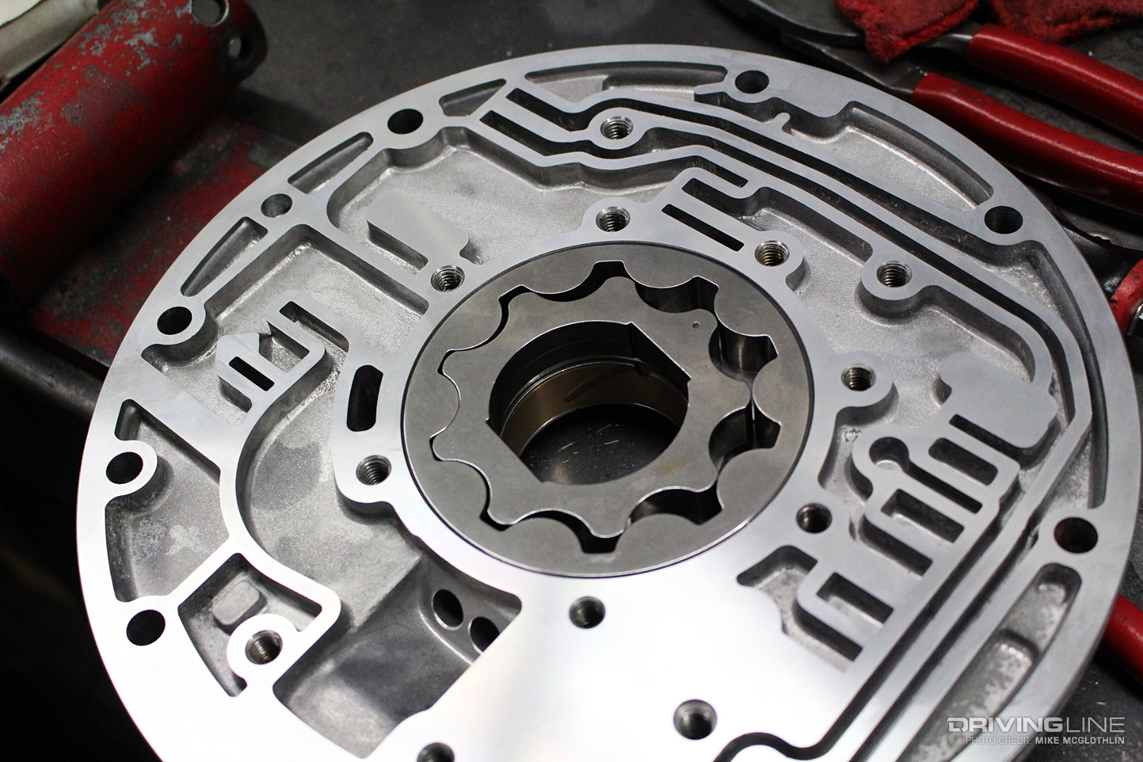 Ford E4OD Transmission Pump