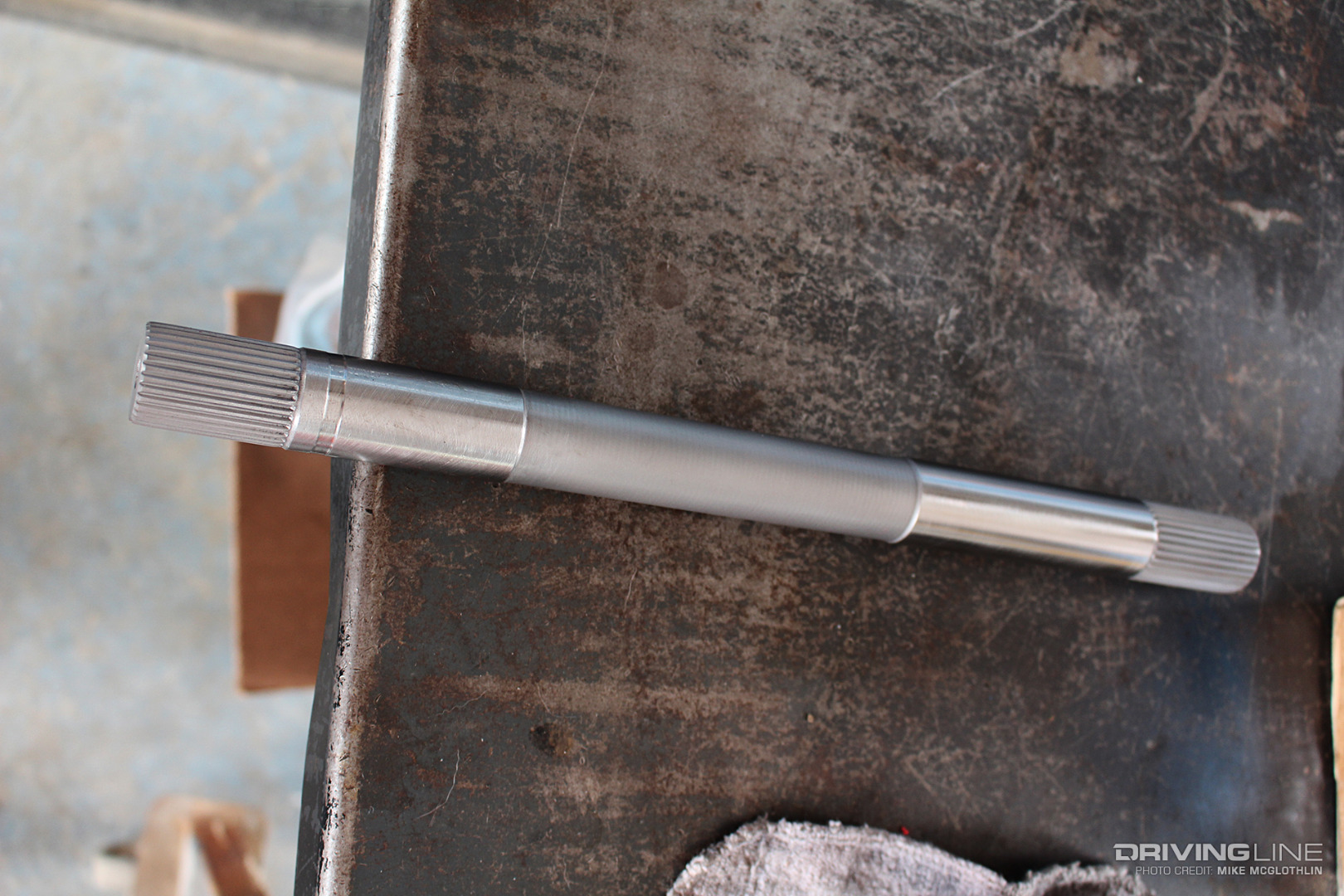 E4OD Maraging 300 Steel Input Shaft