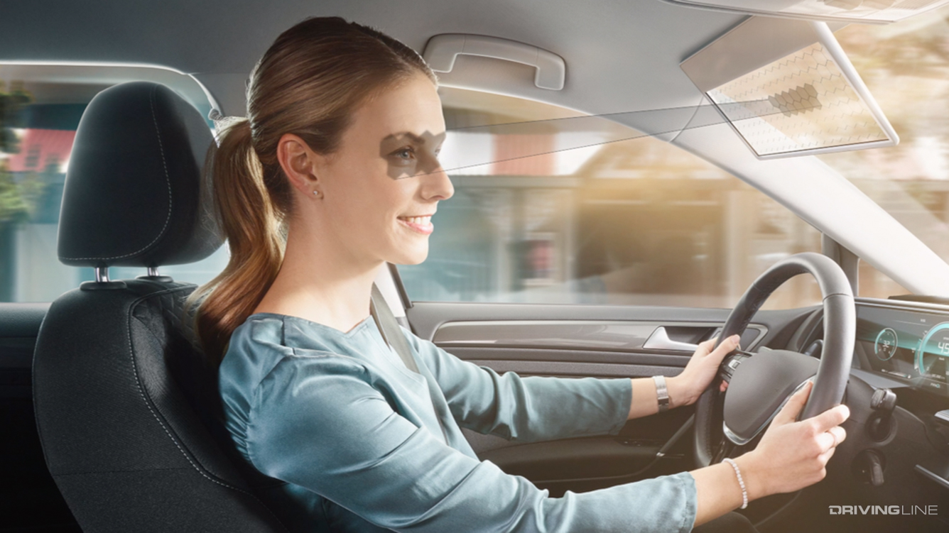 CES 2020 Bosch Virtual Visor