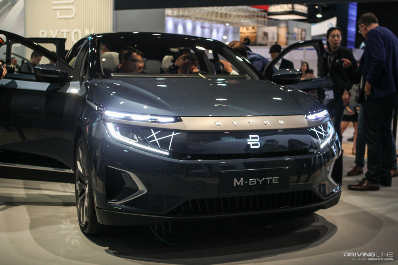 CES 2020 Byton M Byte Front