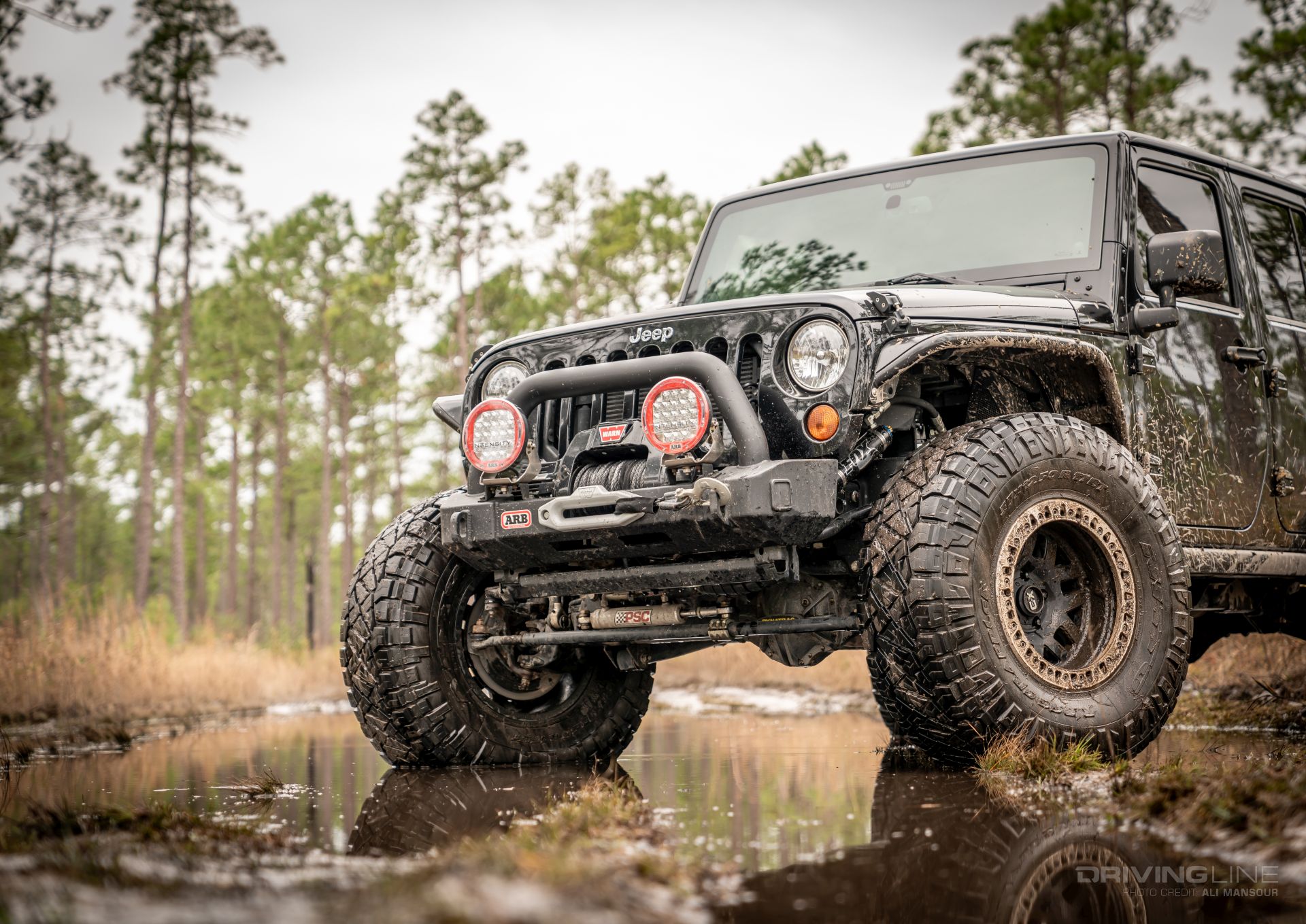 Fox adjustable shocks on Jeep JL