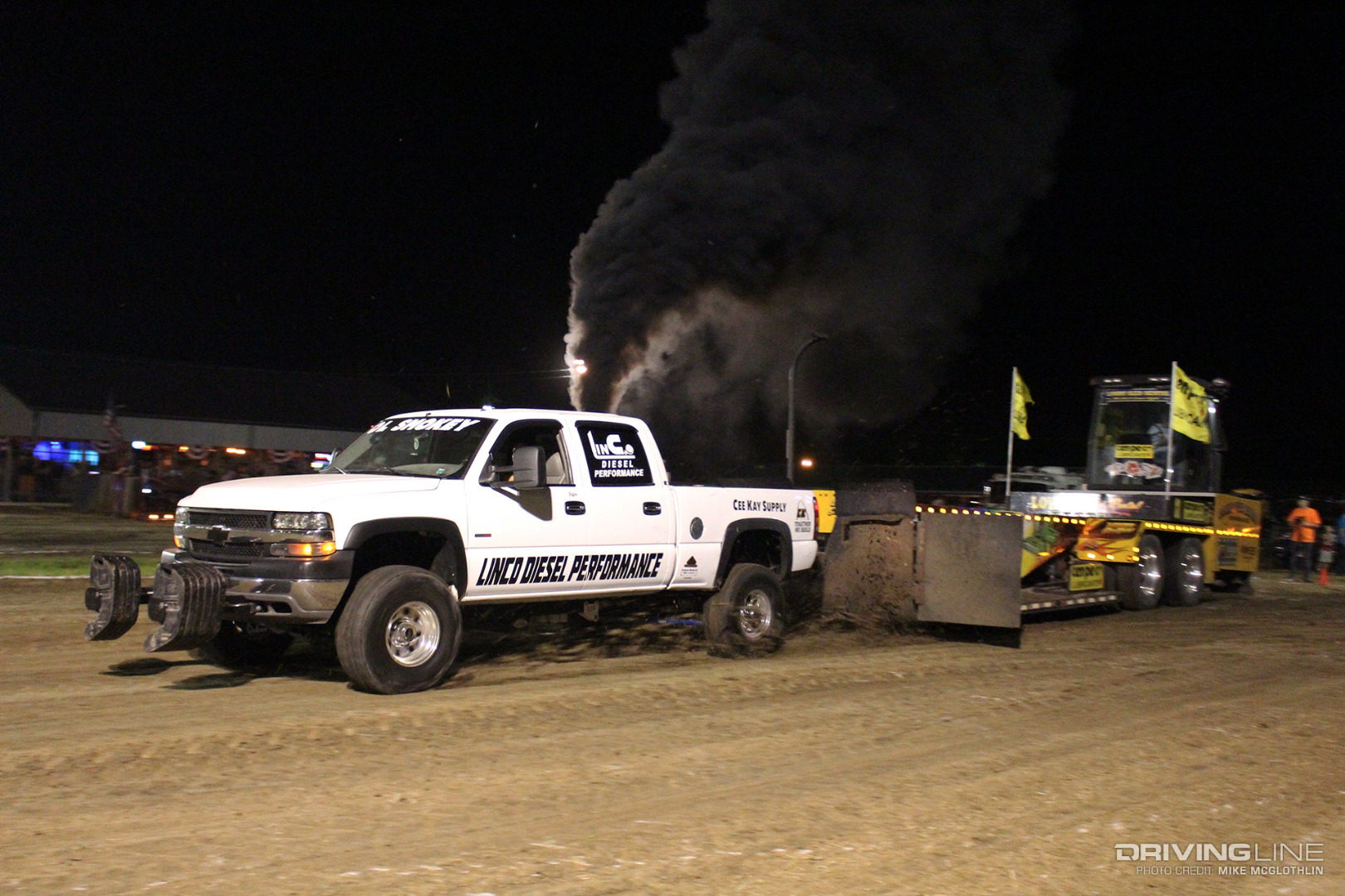 2002 Chevrolet Silverado 2500 HD Duramax sled pulling