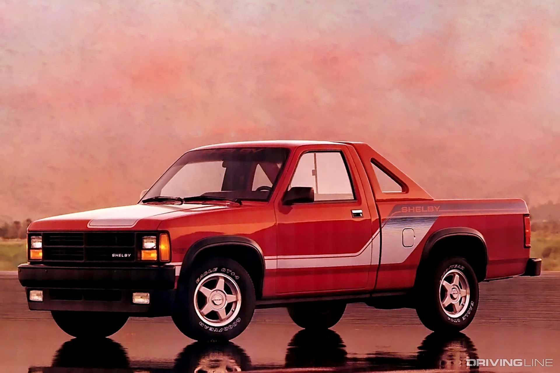 Shelby Dakota Red 1989