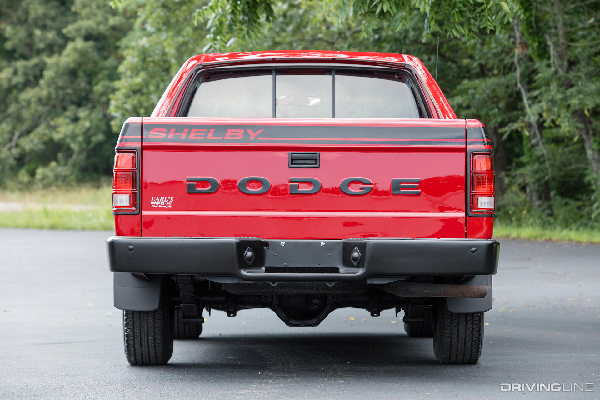 1989 Shelby Dodge Dakota Red