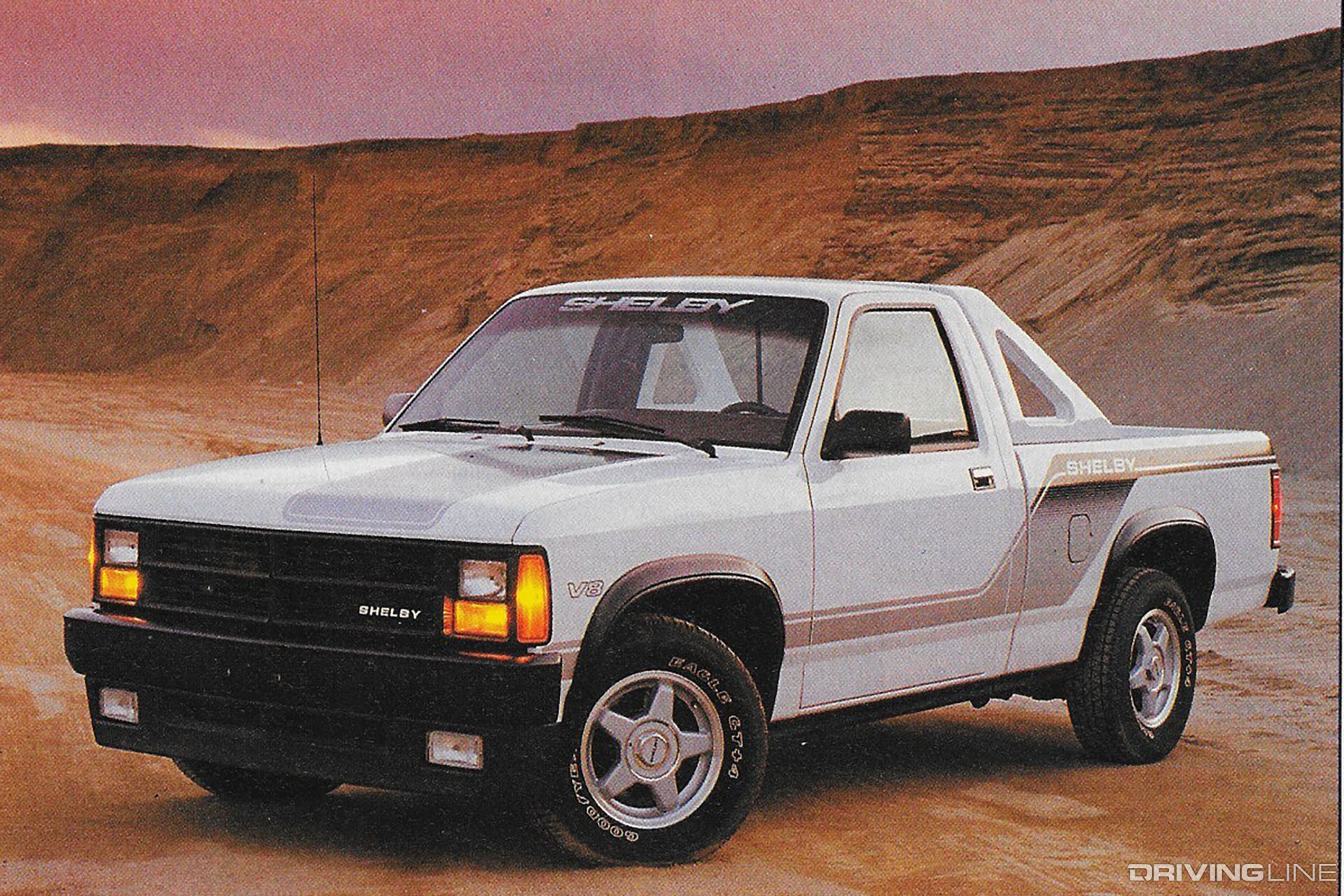 1989 Shelby Dodge Dakota White