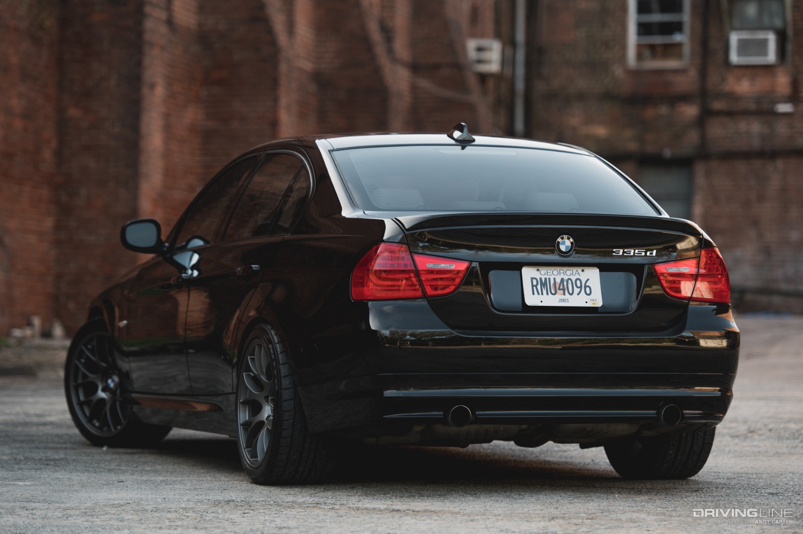 BMW 335D Rear Shot