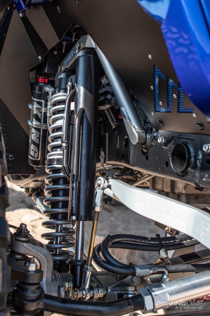 Rebel Off Road DSS dual shock system coilover conversion kit with King shocks on Jeep JL