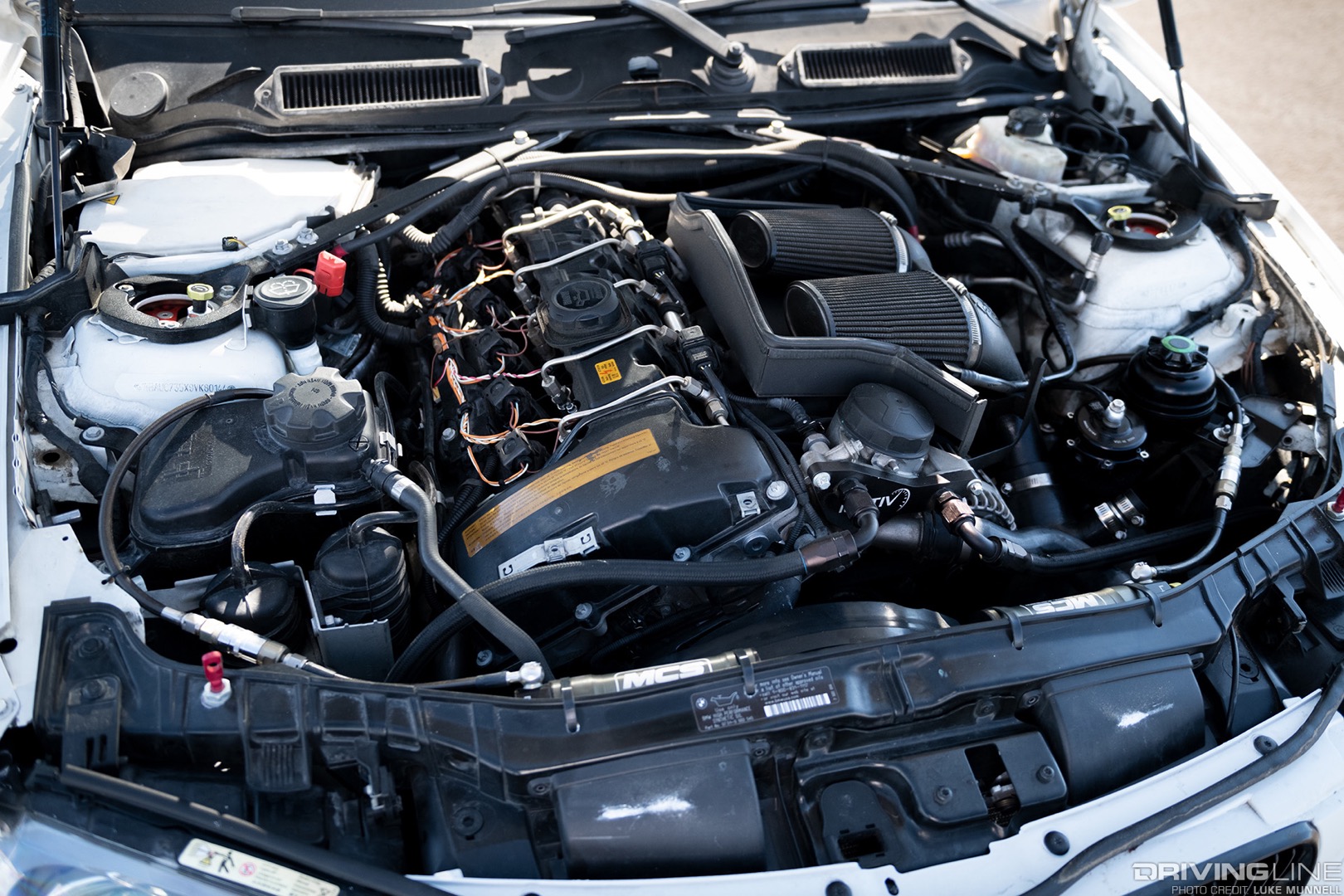 BMW N54 Inline 6 Turbo E82 135i bolt ons