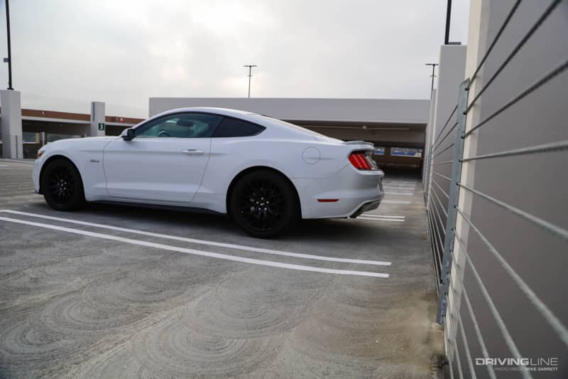 2016 Ford Mustang GT White driver side