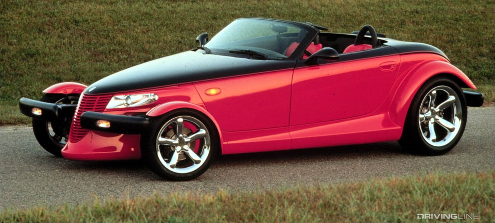 Plymouth Prowler black and red
