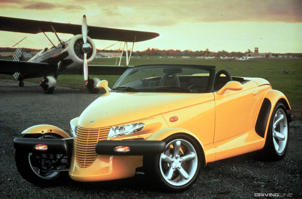 Plymouth Prowler yellow