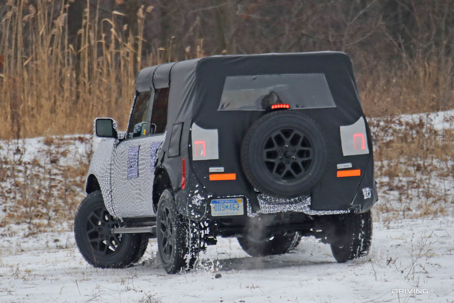 2020 Ford Bronco 4-Door Spy Photos rear