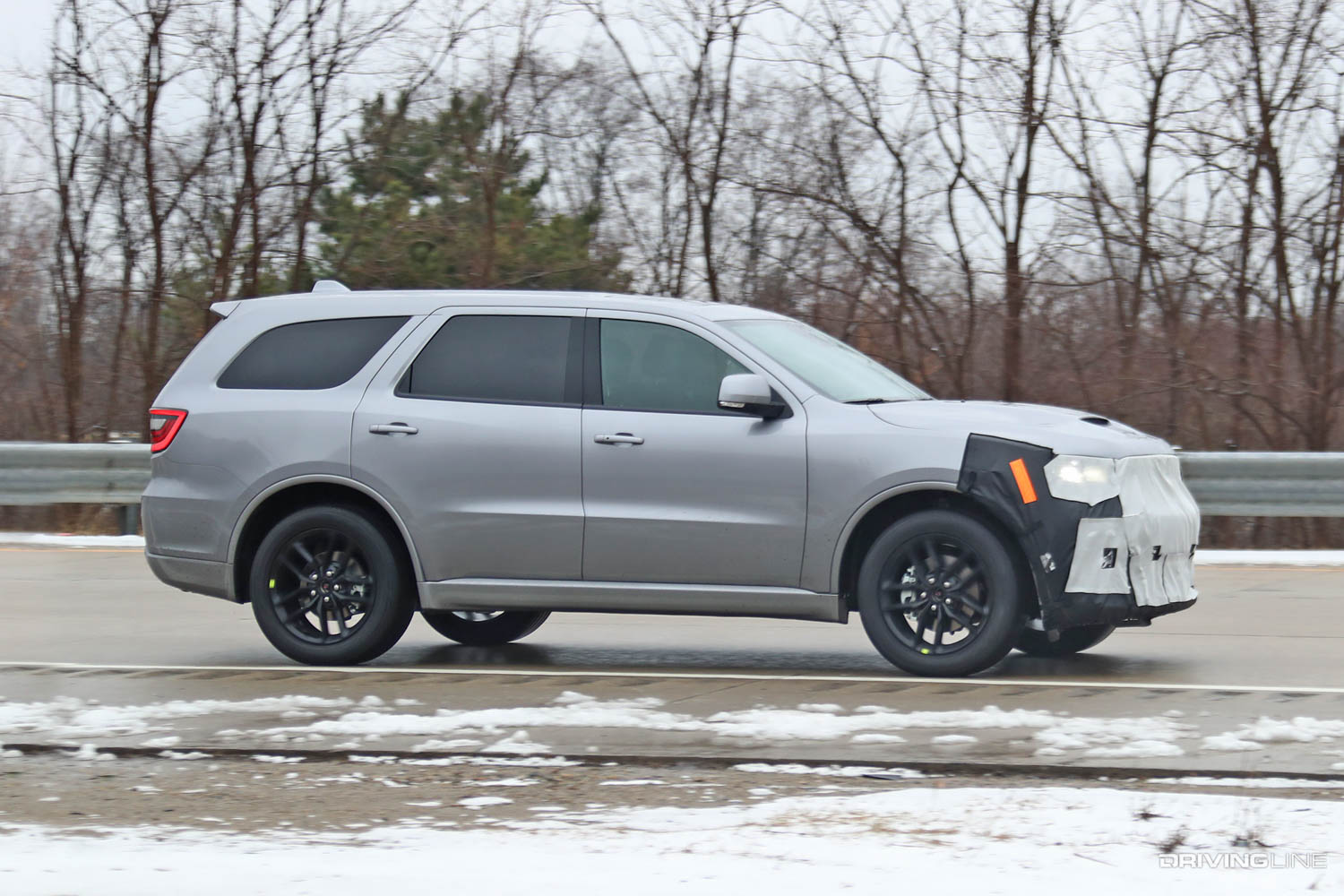 2021 Dodge Durango spy photos passenger side