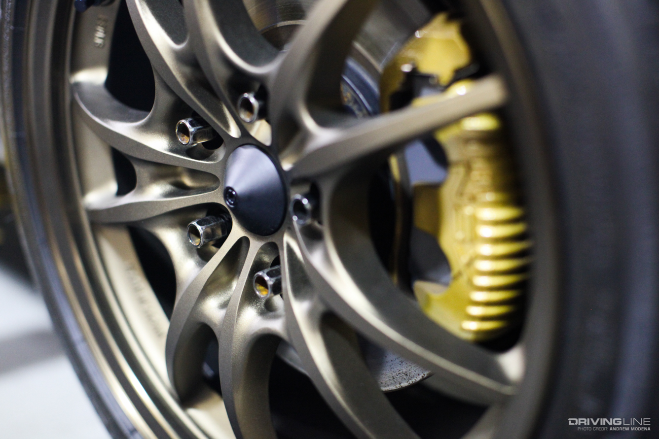 Mugen MF10 Bronze open ended lug nut