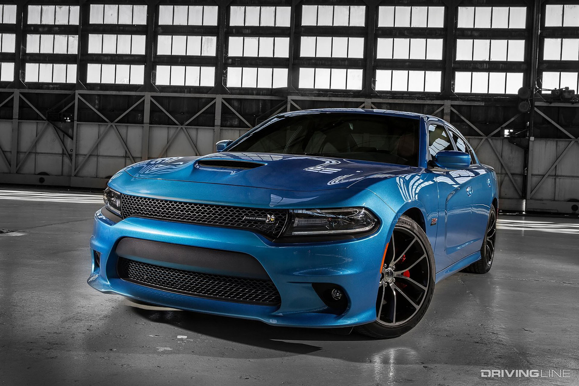 2015 Dodge Charger Scat Pack B5 Blue Front