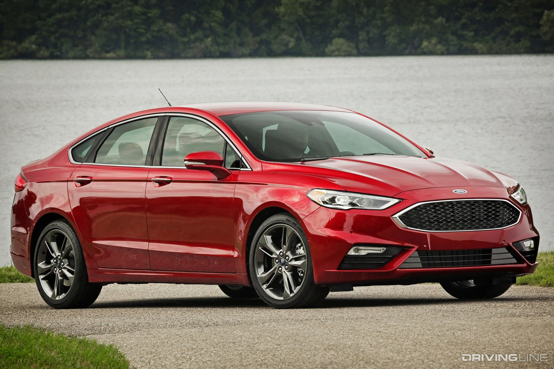 Ford Fusion Sport 2017 Red