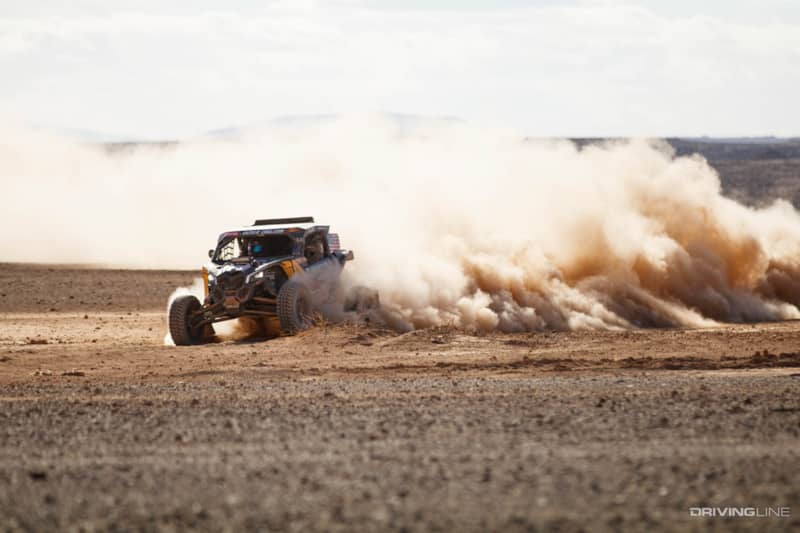 Casey Currie racing the 2020 Dakar rally