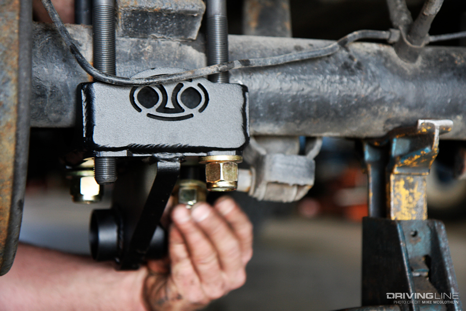 Traction Bar Axle Mount One Up Offroad