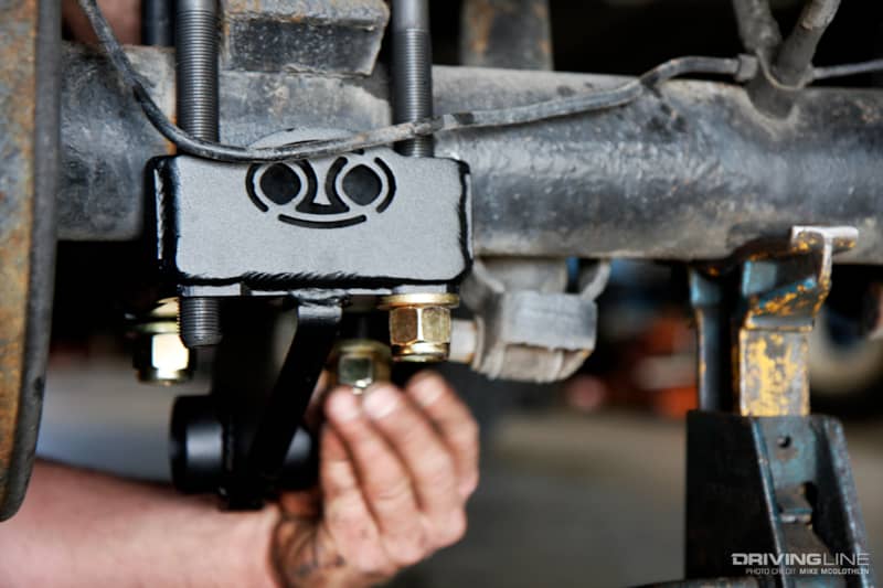 Traction Bar Axle Mount One Up Offroad