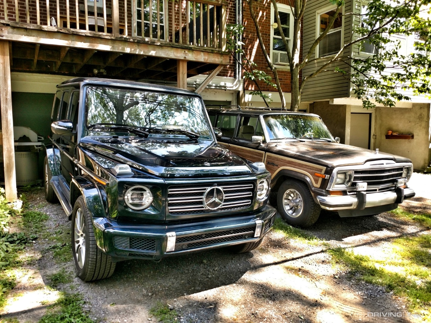 Jeep Grand Wagoneer and G-Class.