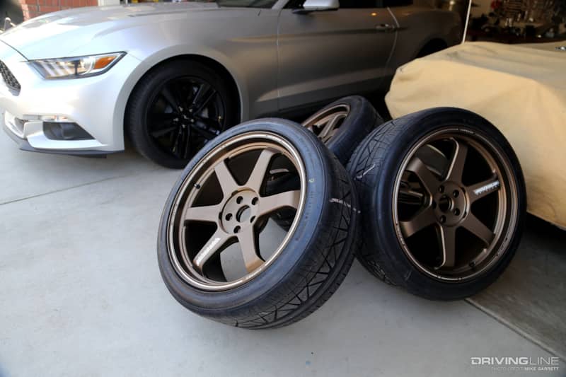 2015 Ford Mustang Volk Racing TE37 Nitto Invo