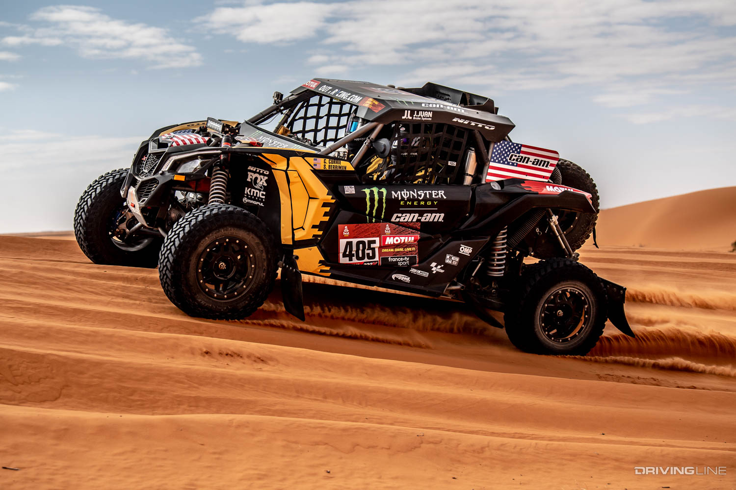 Casey Currie's Can-Am Maverick on Nitto Trail Grappler SxS tires