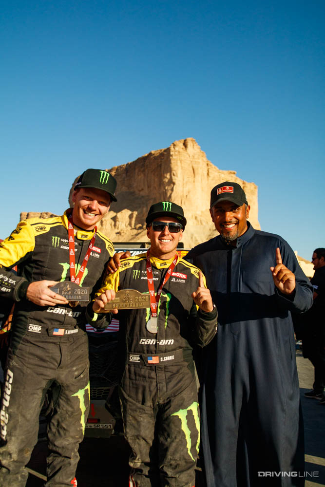 Casey Currie and Sean Berriman win 2020 Dakar SSV category
