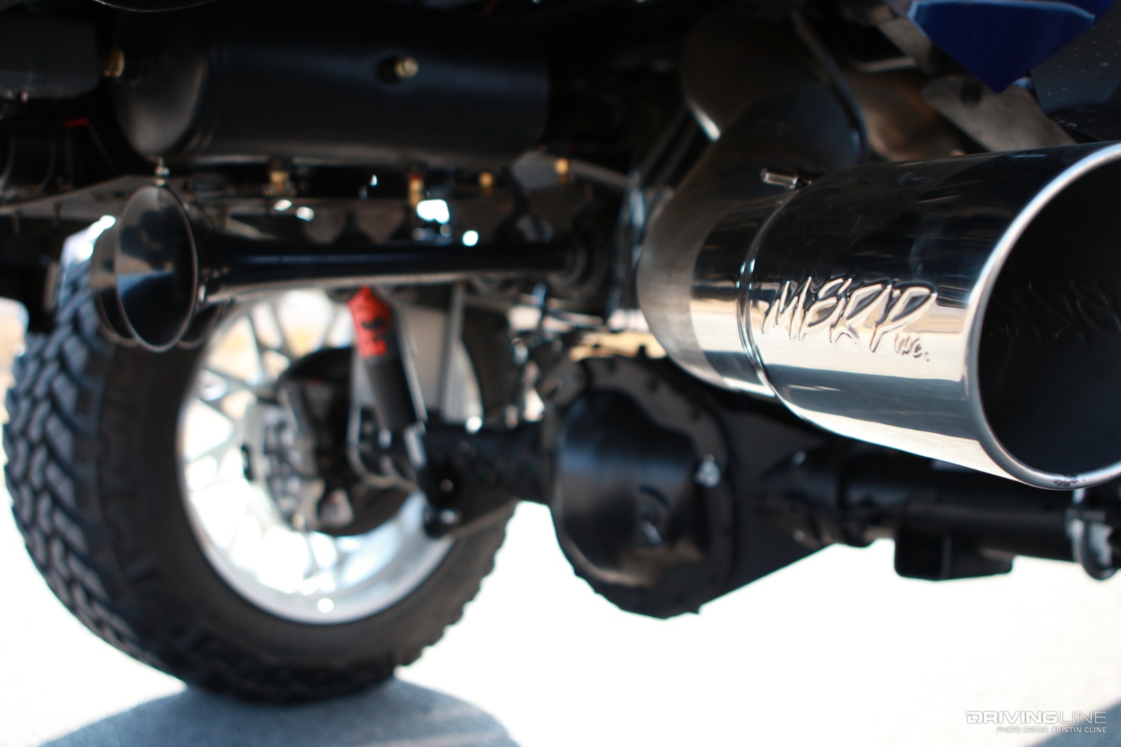 MBRP exhaust on lifted Ram 3500