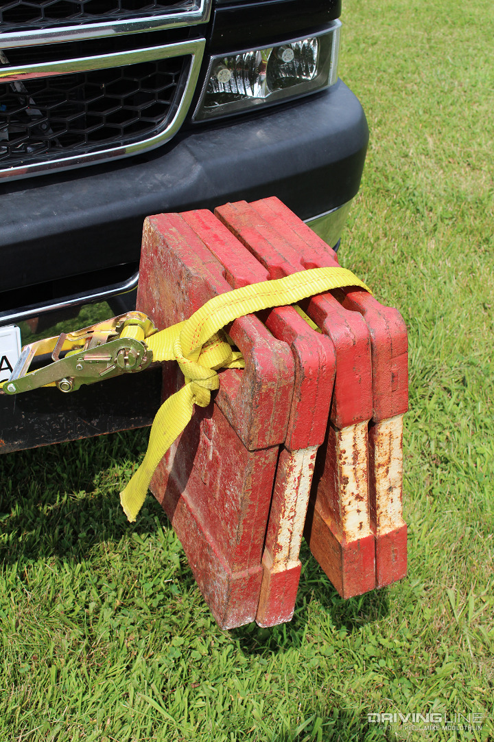 Diesel Truck Pulling Suitcase Weights
