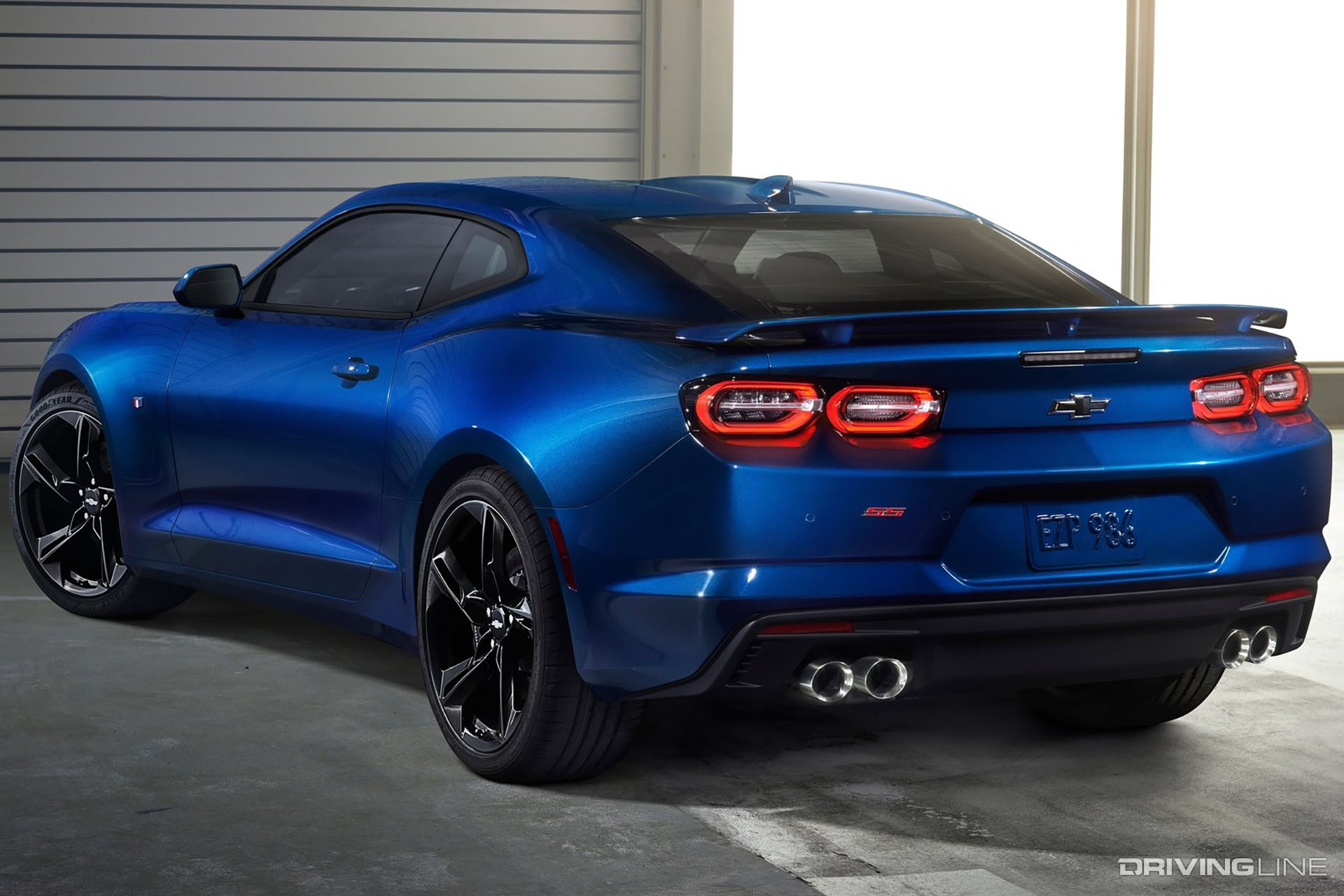 Chevy Camaro SS Rear View