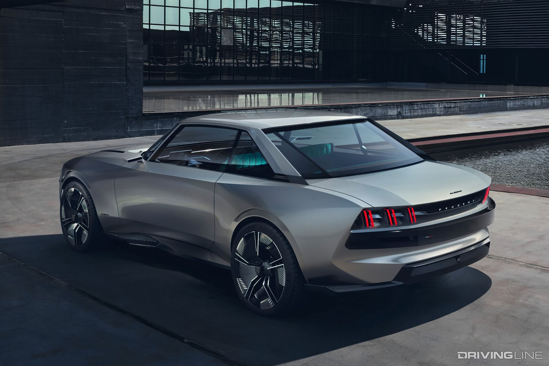 Peugeot e-Legend Rear View