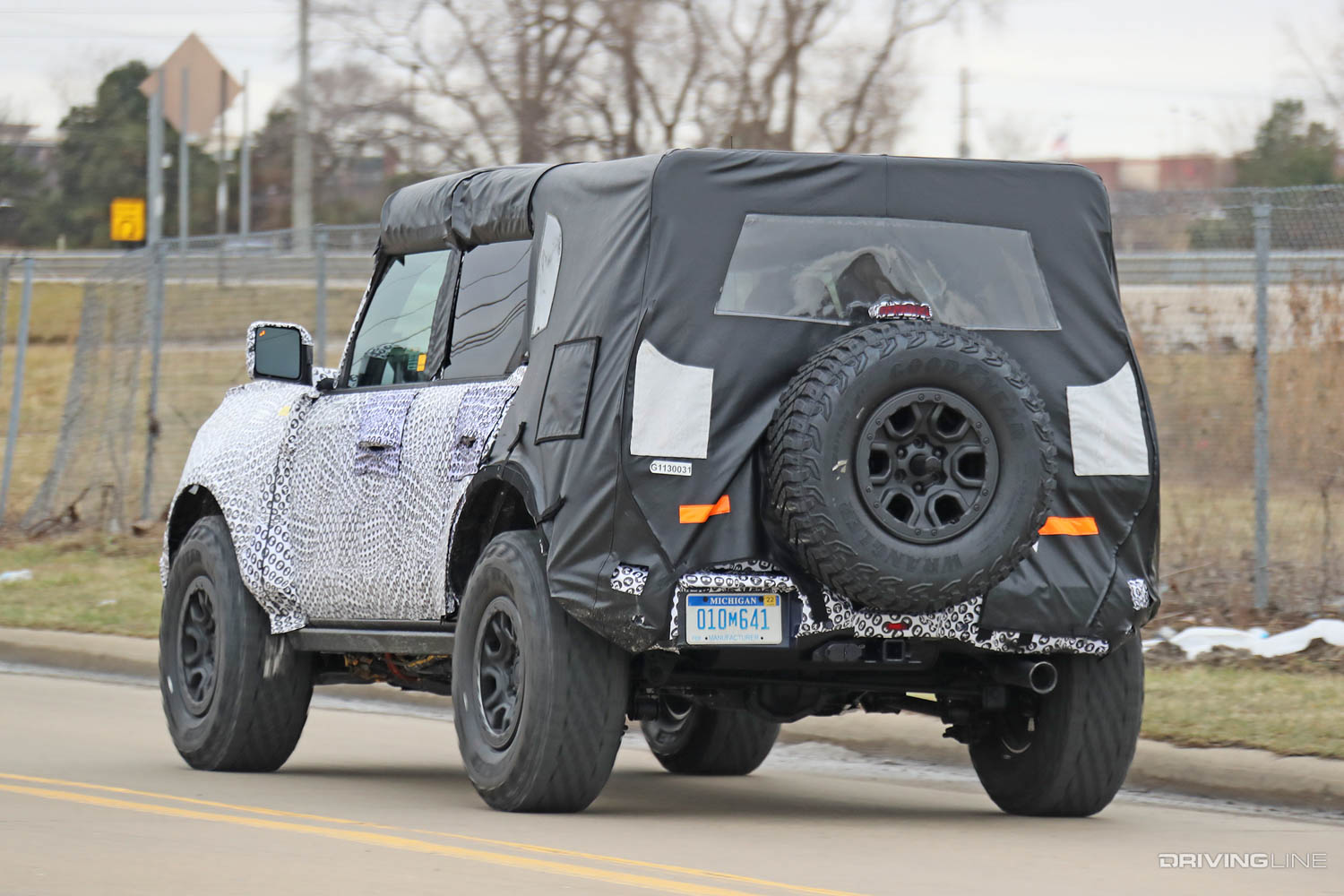 2021 Ford Bronco Spy Photos rear
