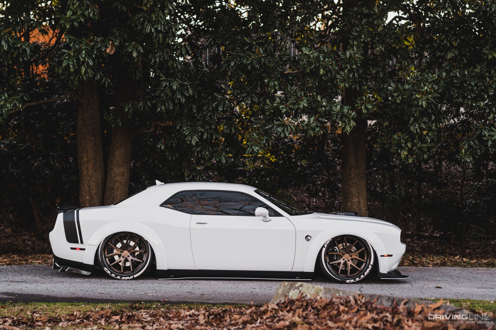 Bagged Dodge Challenger