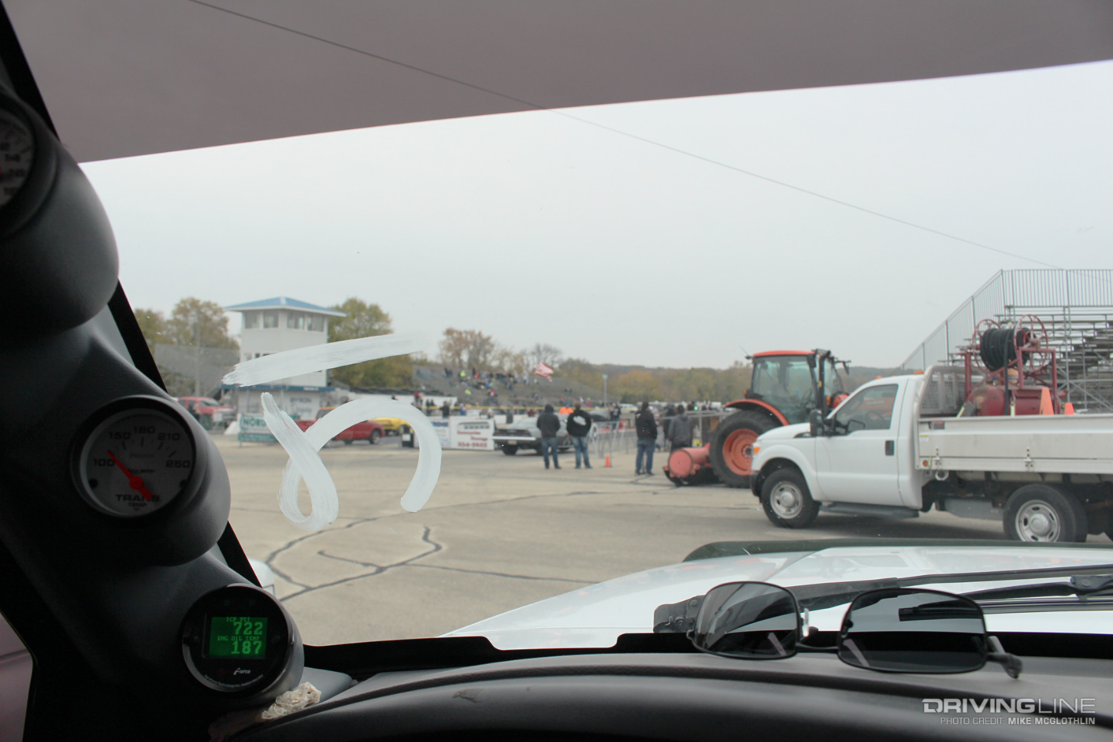 Drag Strip Staging Lanes