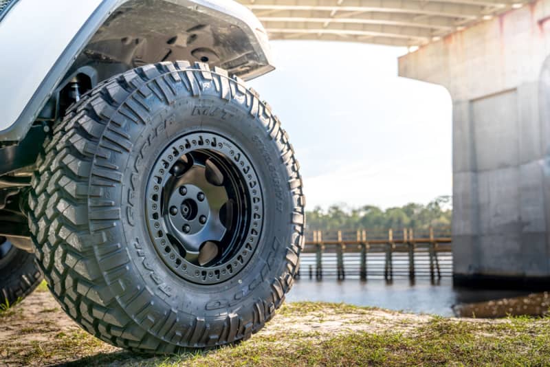 37x12.50R17 Nitto Trail Grapplers on 17 KMC XD231 Beadlock wheels