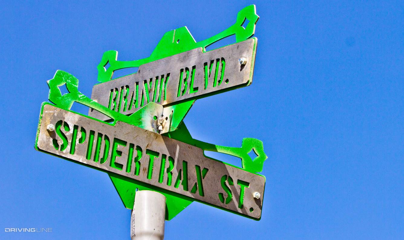 Spidertrax St and Banik Blvd Hammertown