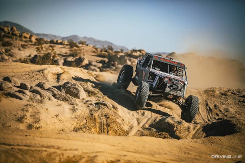 Jason Scherer racing King of the Hammers