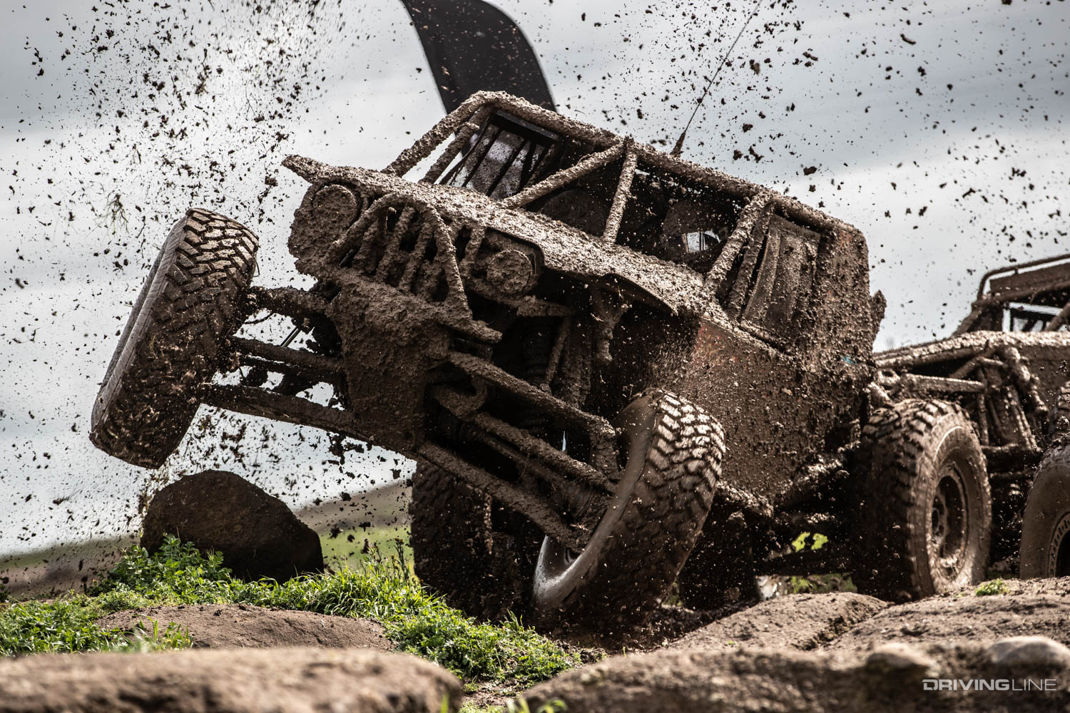 Loren Healy racing MetalCloack Stampede