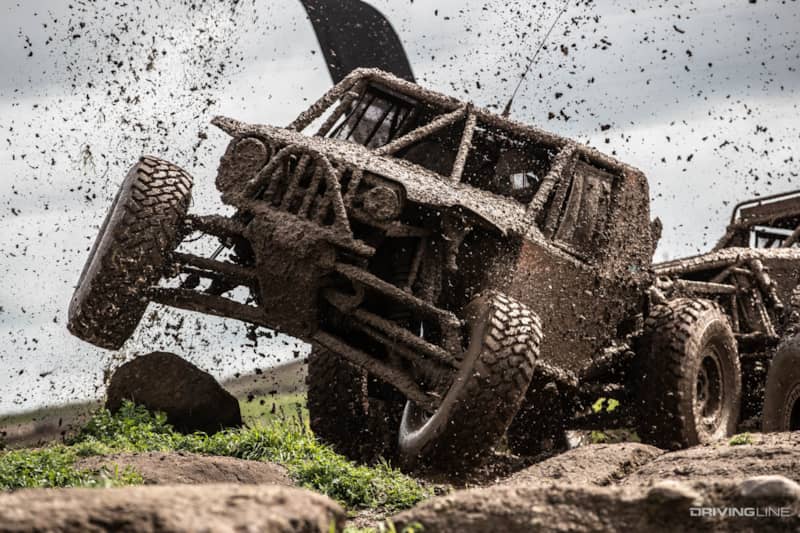 Loren Healy racing MetalCloack Stampede