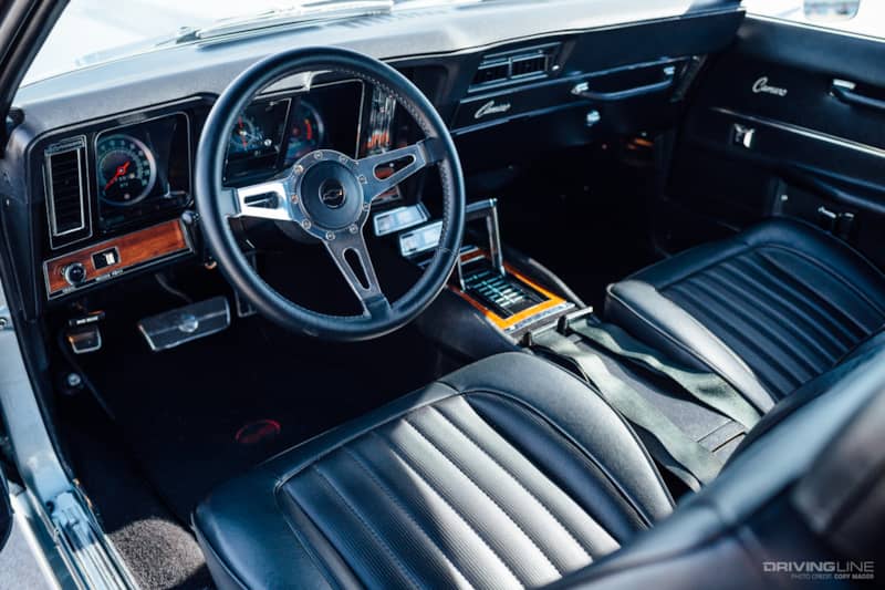 1969 Camaro RS SS 502 ProTouring Interior on Nitto INVO