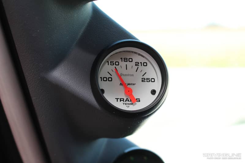 Transmission Temperature Analog Gauge