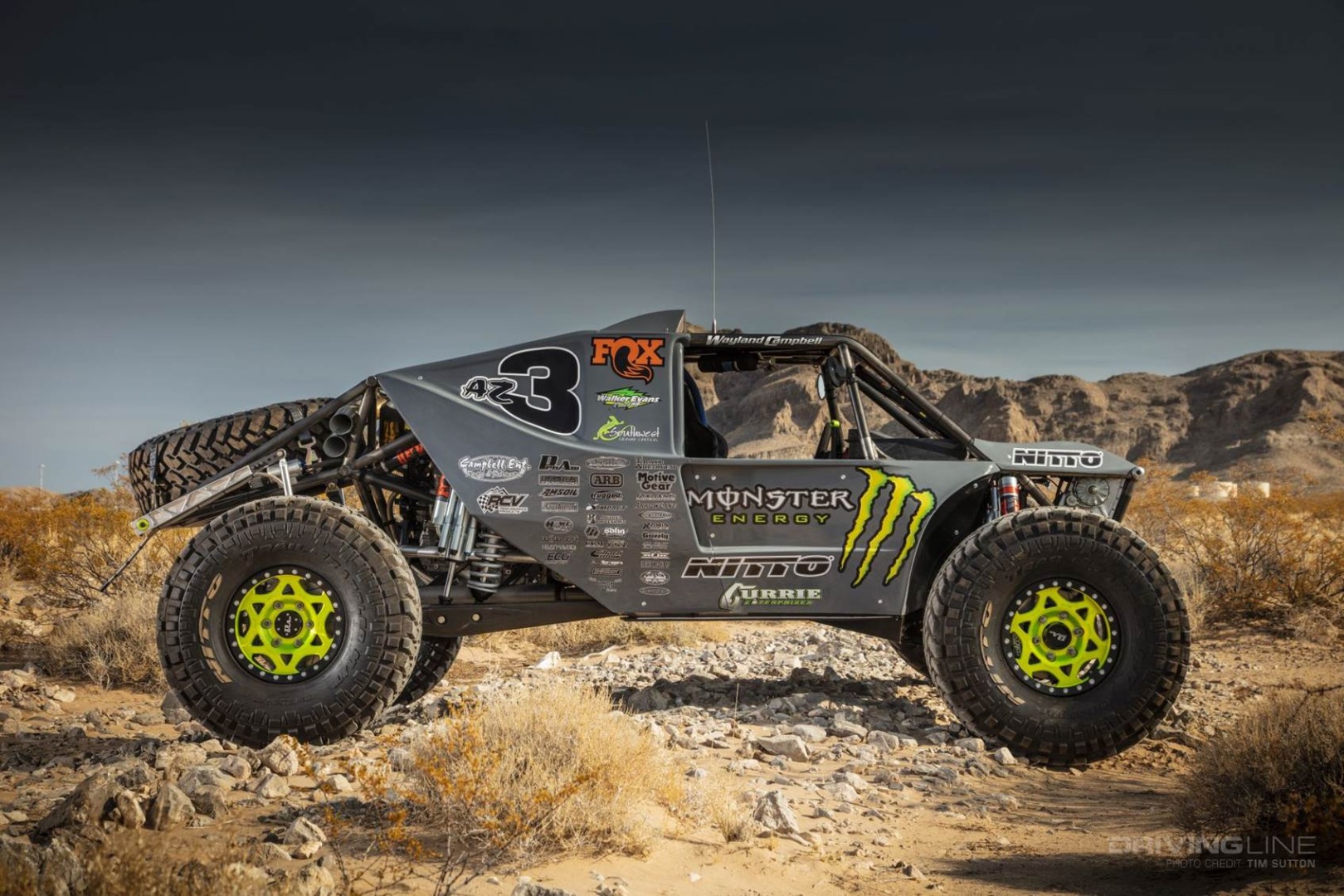 Wayland Campbell new Ultra4 car