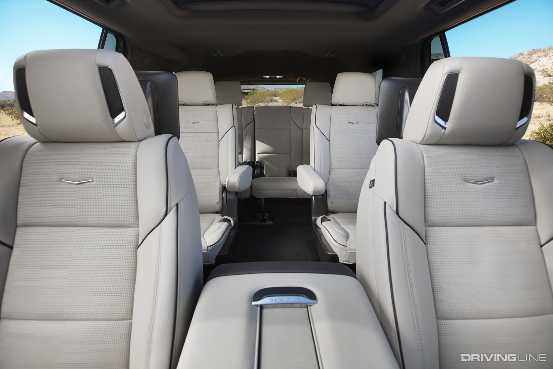2021 Cadillac Escalade interior seats
