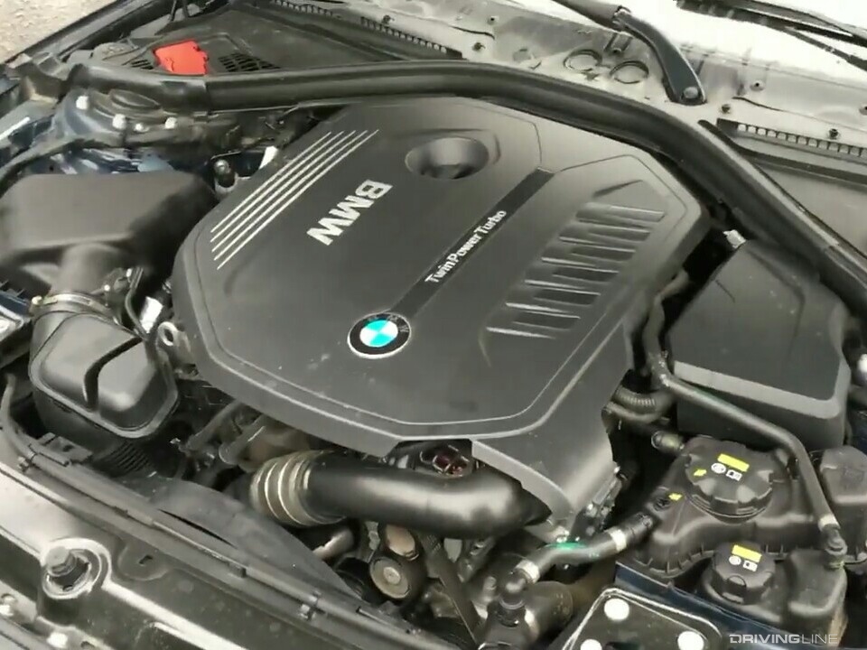 BMW engine cover