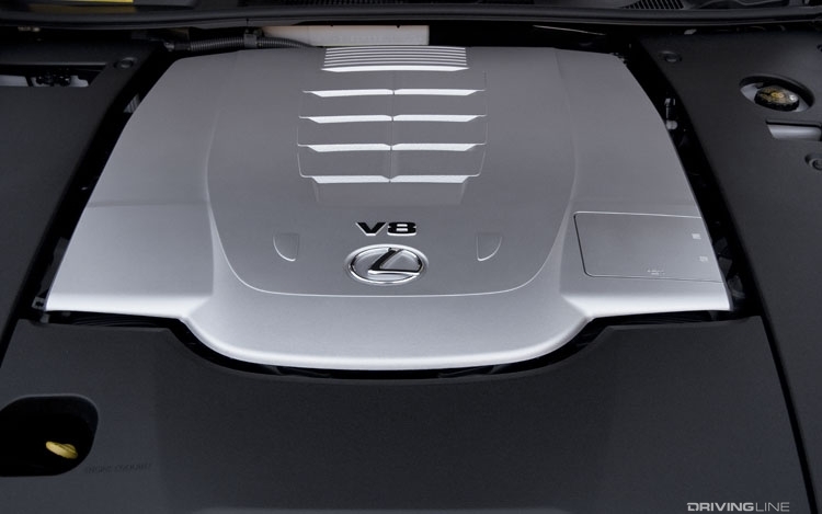 Lexus engine cover