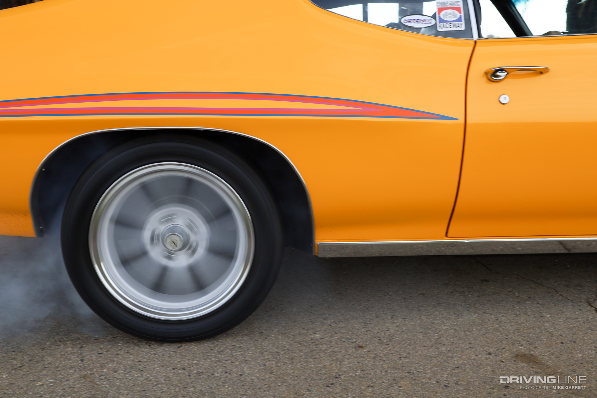 1970 Pontiac GTO Burnout