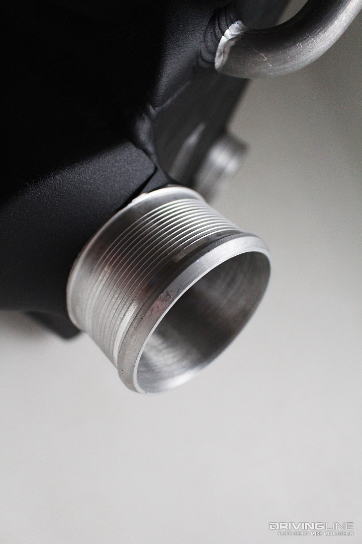 Boost Pressure Inlet Mishimoto Intercooler